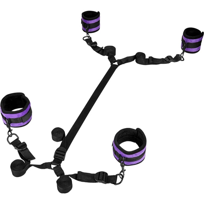 Rimba - Soft Bondage Onder het bed of matras soft bondage boeien set