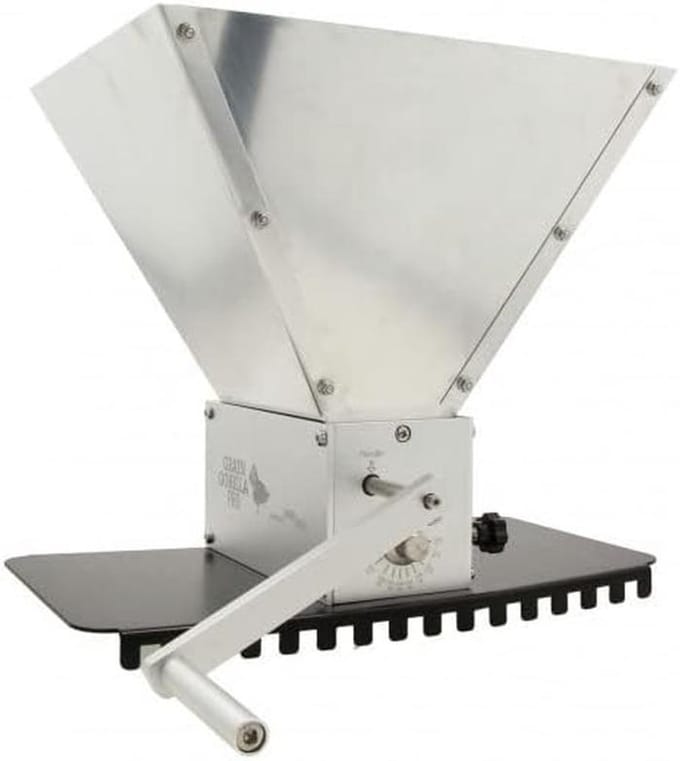 Brewferm Grain Gorilla PRO moutmolen met 3 rollen