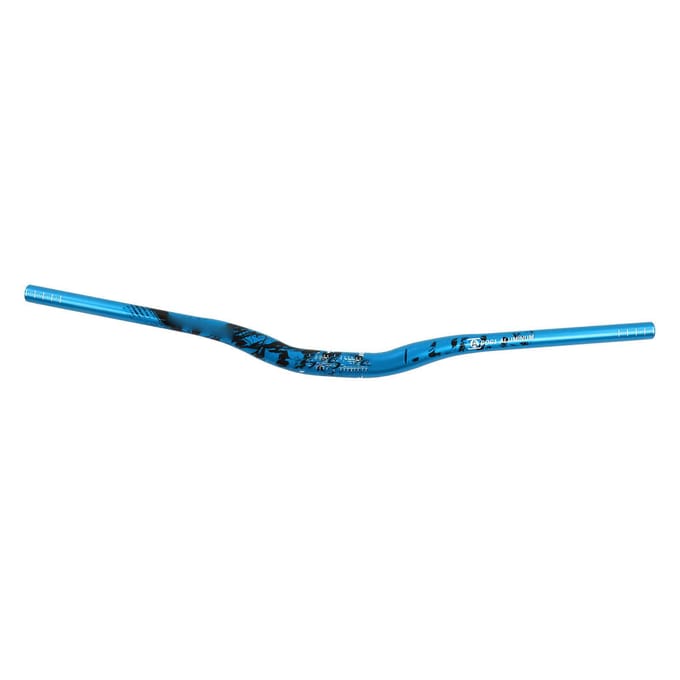 Wielspoor Stuur Vervanging Aluminiumlegering Fiets Riser Bar 31.8mm Montagediameter Blue blauw