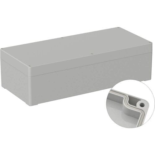 TRU COMPONENTS TC-9065720 Industriële behuizing 360 x 160 x 100 ABS Grijs-wit (RAL 7035) 1 stuk(s)