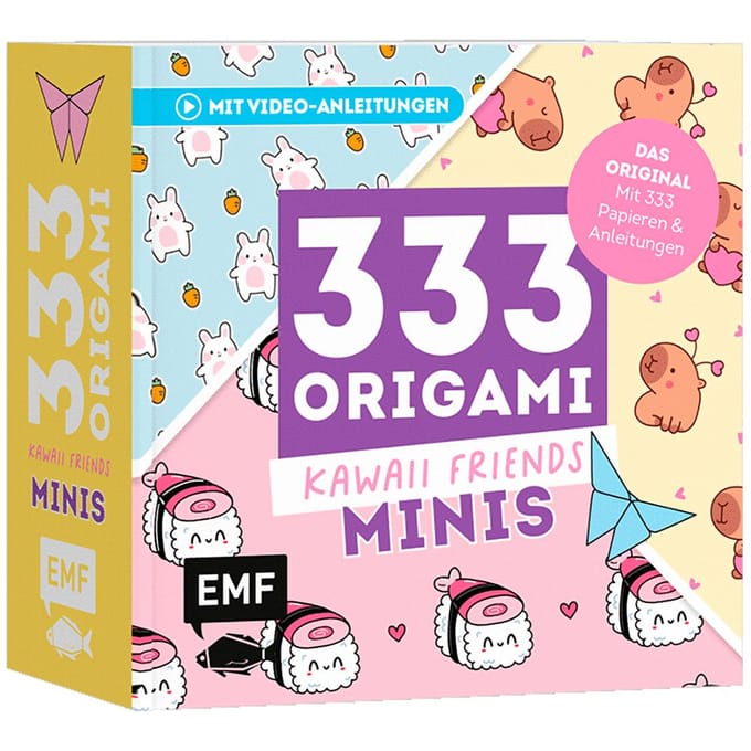 Boek "333 Origami Minis - Kawaii-Friends"