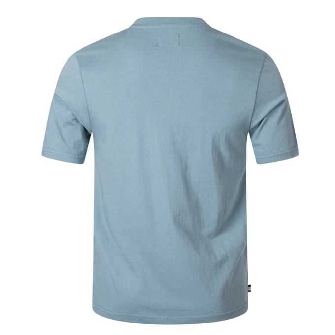 Aquascutum Active Big Logo Blauw T-shirt