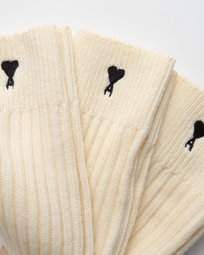 AMI DE COEUR NOIR SOCKS 3-PACK