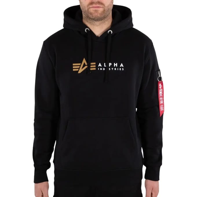 Sweat Alpha Industries label