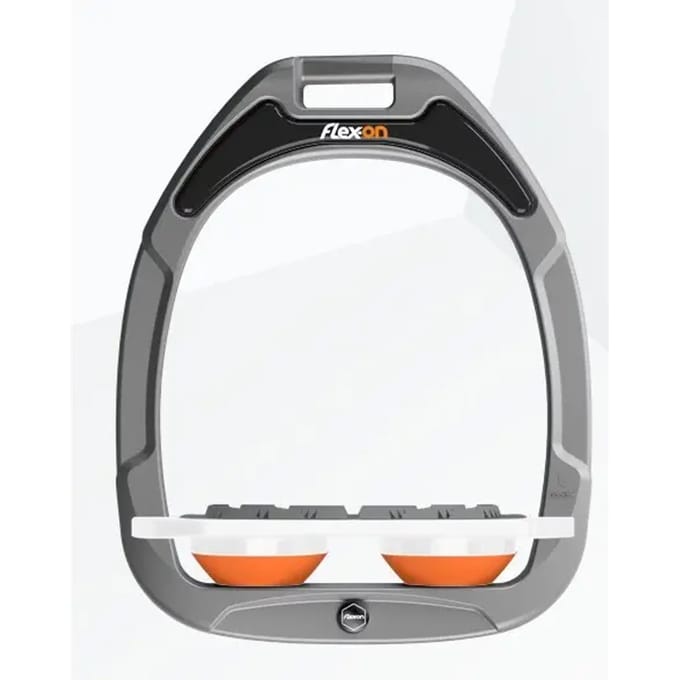 Platte Grip Aluminium/Blank/Oranje Flex-On Green Composite