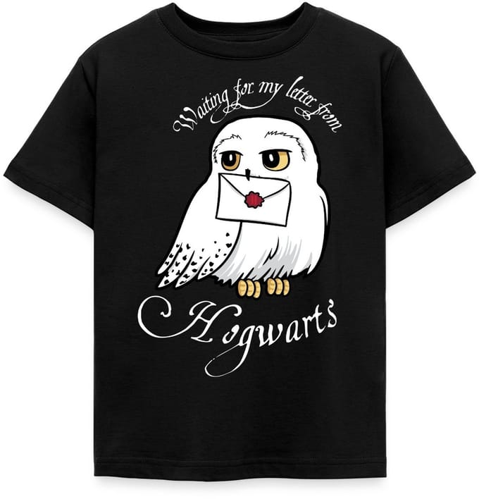 Harry Potter Hedwig Met Brief Waiting For My Letter T-Shirt Kinderen