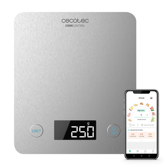keukenweegschaal Cecotec CookControl 10000 Connected 5 Kg LCD