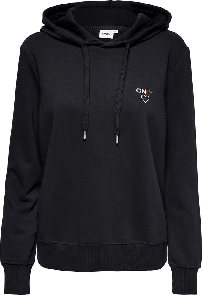ONLY - ONLNOOMI L/S LOGO HOOD SWT - Dames - Sweaters