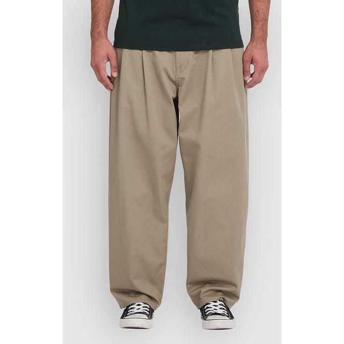 Volcom Holter Pleat Broek bruin