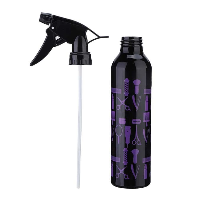 Vaporisateur de coiffure pour salon de coiffure, barbier, coiffure, bouilloire 300 ml(Violet noir)