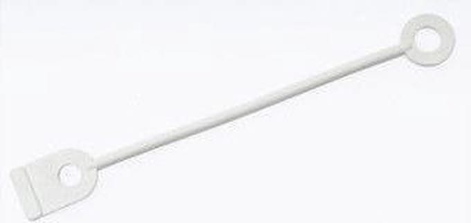 Sibel Permanent Elastiekjes lang rond wit 50st