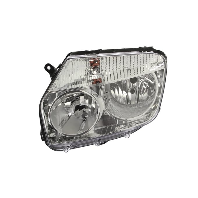 Dacia Duster, 2010 - 2018 - koplamp, H1+H7, elektr verstelb, links, - 2013
