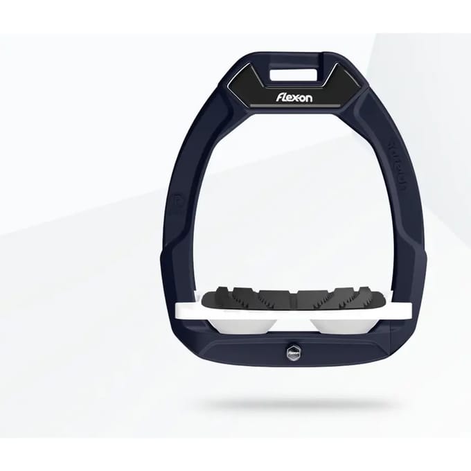 Veiligheidsstijgbeugels Rijhoek Grip Aluminium/Wit/Wit Flex-On Safe-On