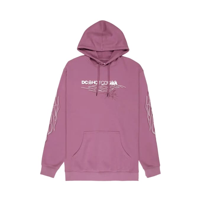 Hoodie DC Shoes Side Flame