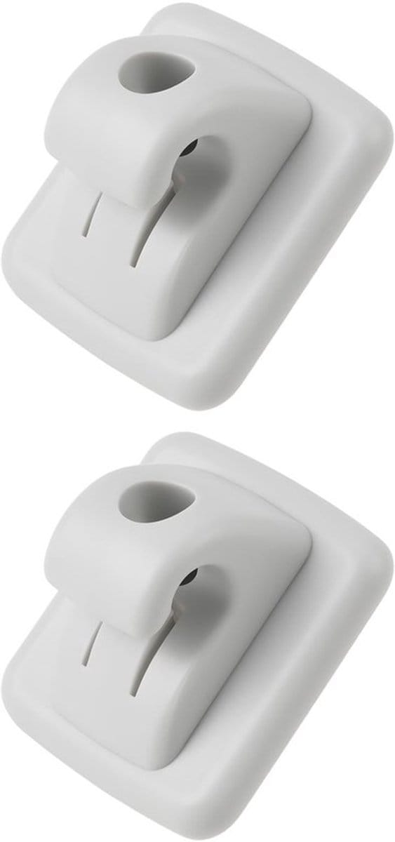 Allecto - Zonneklep Haken - Auto Interieur Clips - Eenvoudige