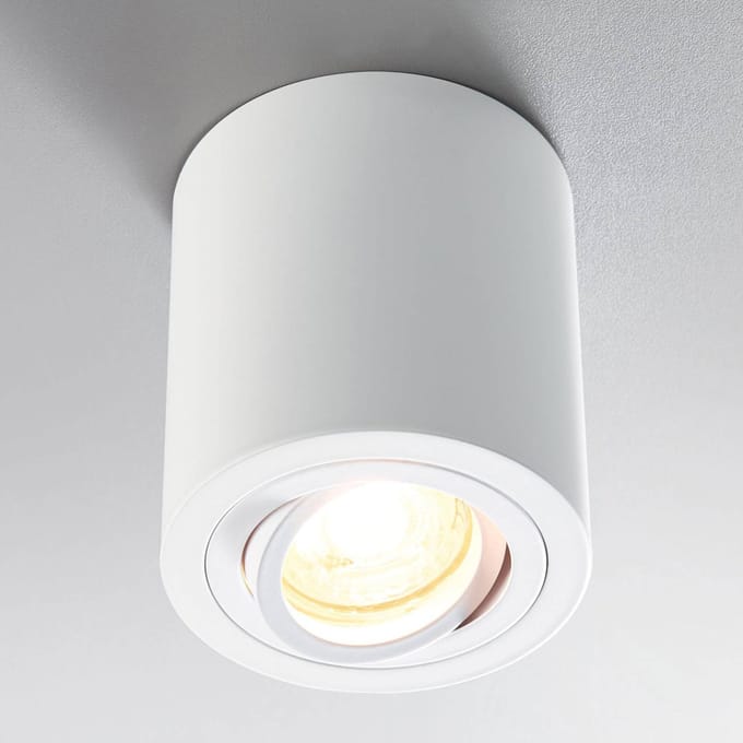 Heitronic 500737 AD9001 Opbouwlamp LED GU10 12 W Wit