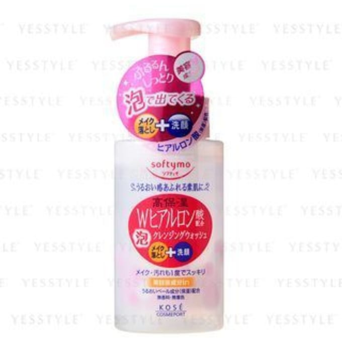 Kose - Softymo W Hyaluronic Acid Cleansing Foam - 200ml