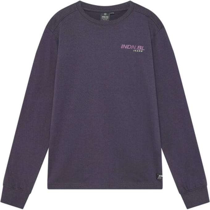Indian Blue T-shirt lange mouw 960747