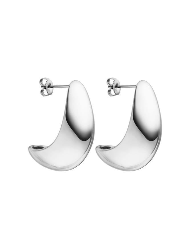 PURELEI Big Drop Ohrringe Silver Taglia: OS | Orecchini Outlet | Donna | Grigio