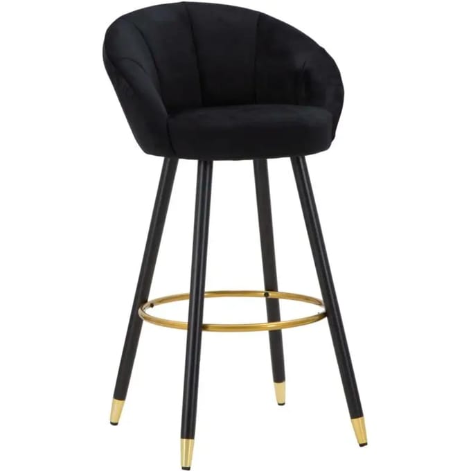 Barkruk Prague Nero 55×56×104 cm