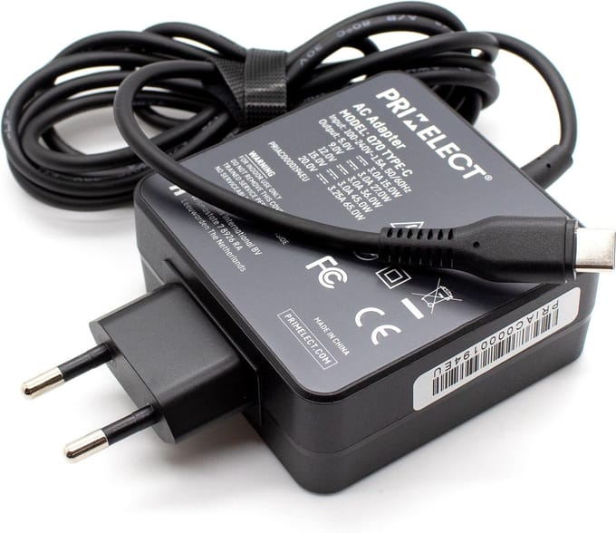 Laptop oplader 65W geschikt voor Lenovo ThinkPad E595