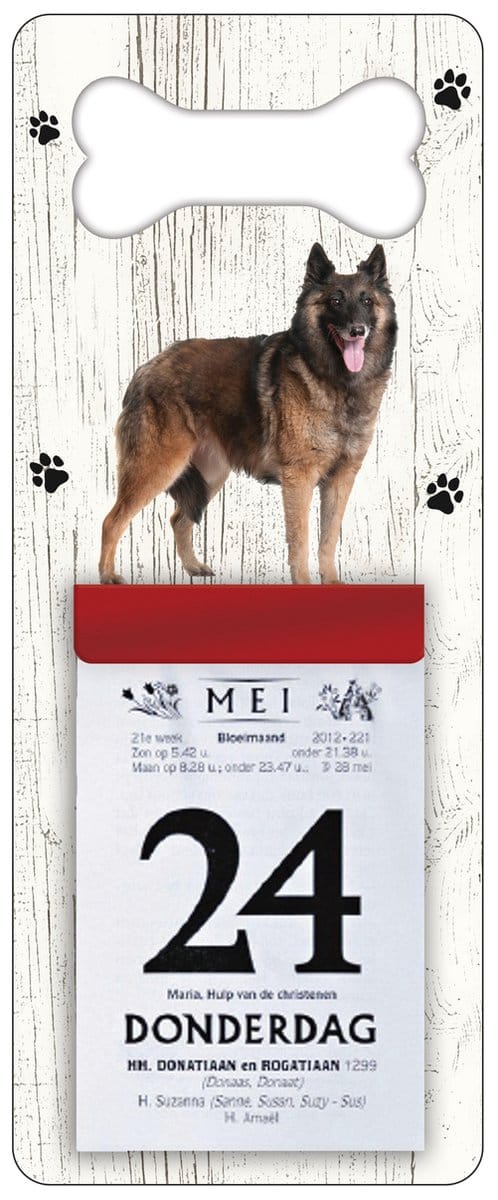 Scheurkalender 2027 Hond: Tervuurse Herder