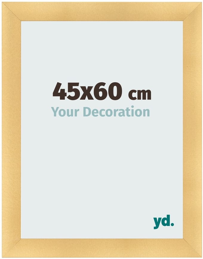 Your Decoration - Fotolijst 45x60 cm - MDF - Goud Mat - Pisa