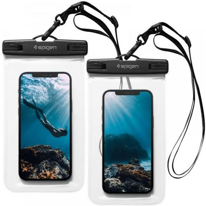 Spigen Aqua Shield WaterProof Case A601 2 Pack - crystal clear