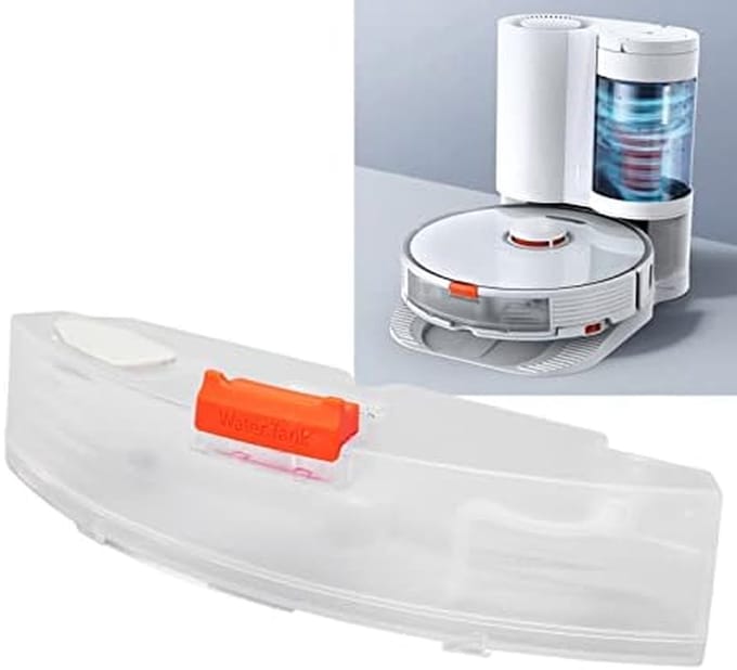 Veegmachine Watertank - Vervangend Onderdeel - Verbeterde Reiniging - Directe Vervanging - 21 cm - Wit