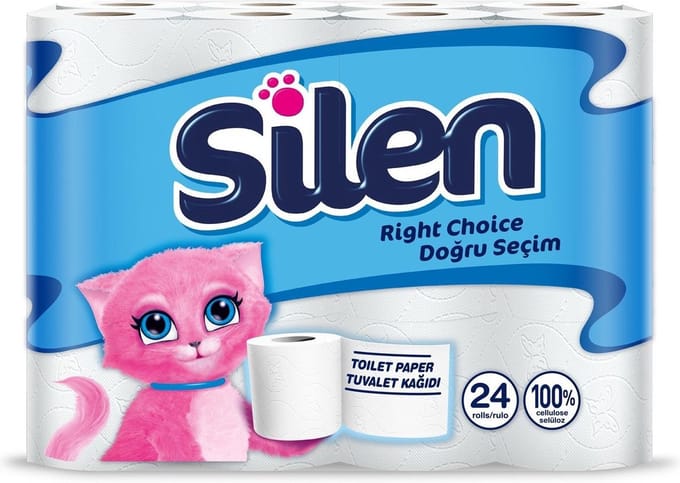 Voordeelverpakking | Silen Toiletpapier | 216 rollen
