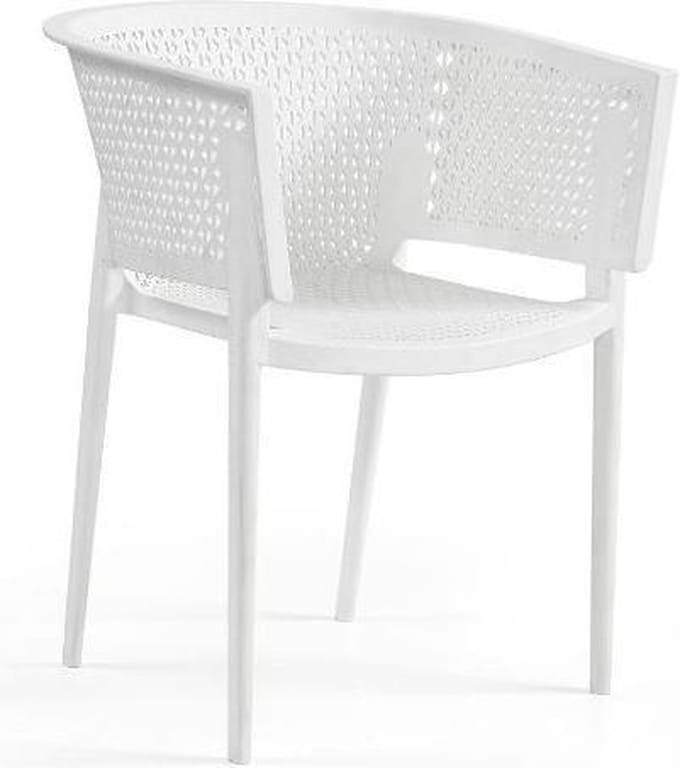 Tuinstoel Rosa armchair wit
