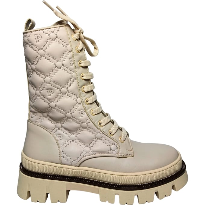 sa24014G9dvtr11A Pollini Vrouw leren Beige