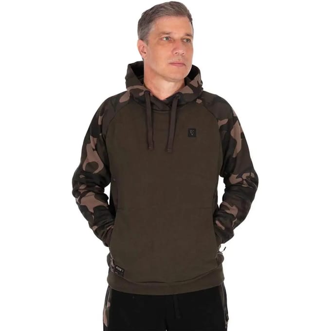 Fox Khaki / Camo Pullover Premium 310 Hoodie Medium