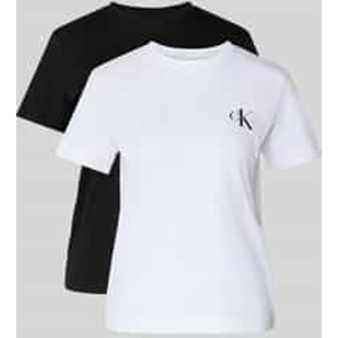 Calvin Klein Jeans 2 Pack Cotton Monogram T-Shirts