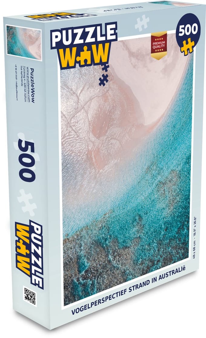 Puzzel een strand in Australië - Legpuzzel - Puzzel 500 stukjes