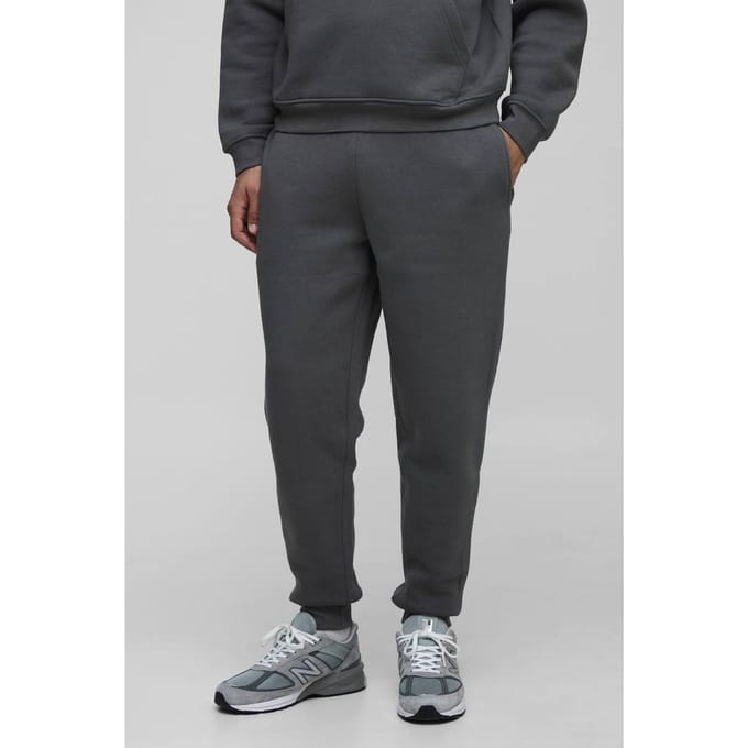 Essential Regular Fit Jogger | Charcoal | Size Medium