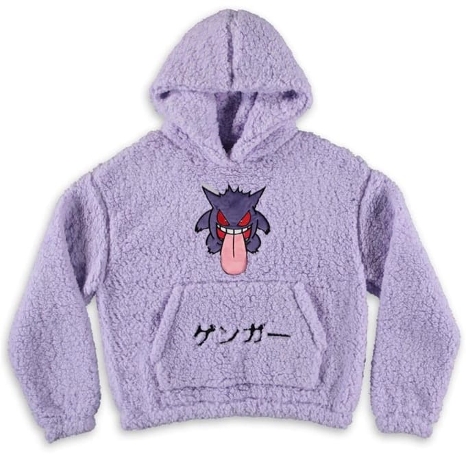 Pokémon - Gengar Teddy Hoodie/trui - XS - Paars