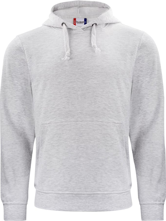Clique Basic hoody Grijs Melange maat XS