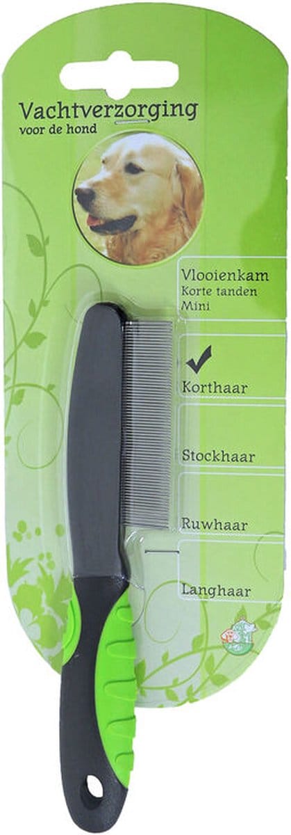 vlooienkam korte tanden mini