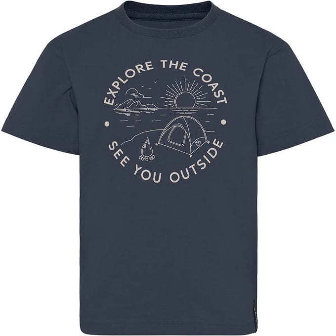 Didriksons Mynta, t-shirt, junior, navy