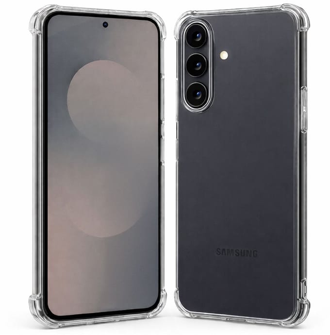 TechNow Hoesje geschikt voor Samsung Galaxy S26 Plus Hoesje Screenprotector - Extreme Shock Case – Case Transparant