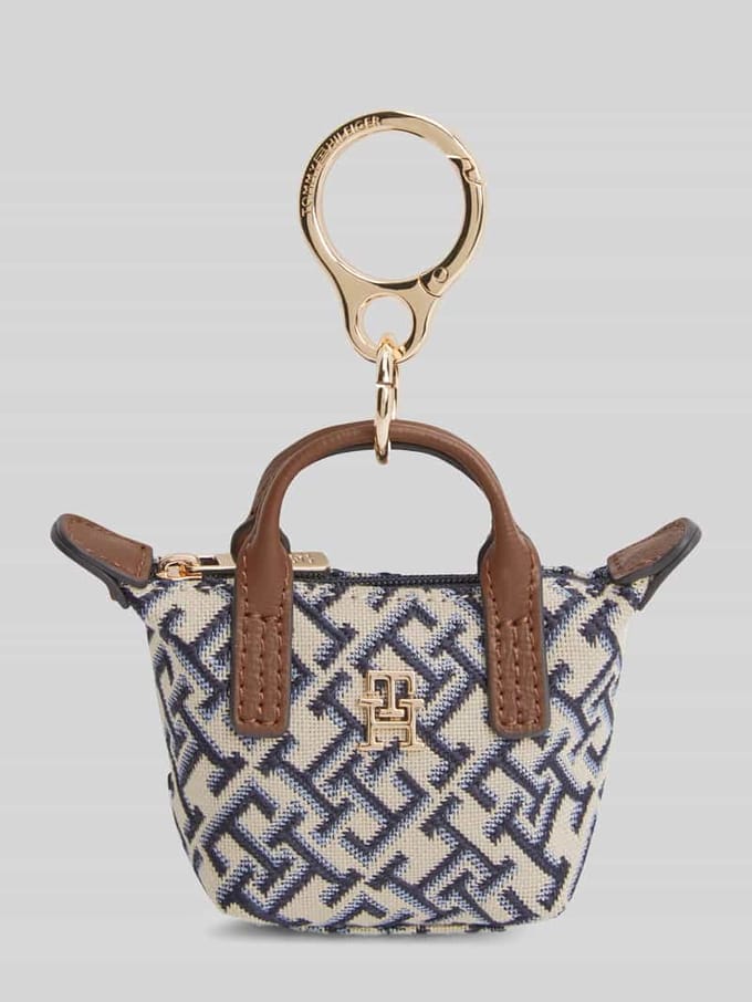 Sleutelhanger in mini-handtaslook