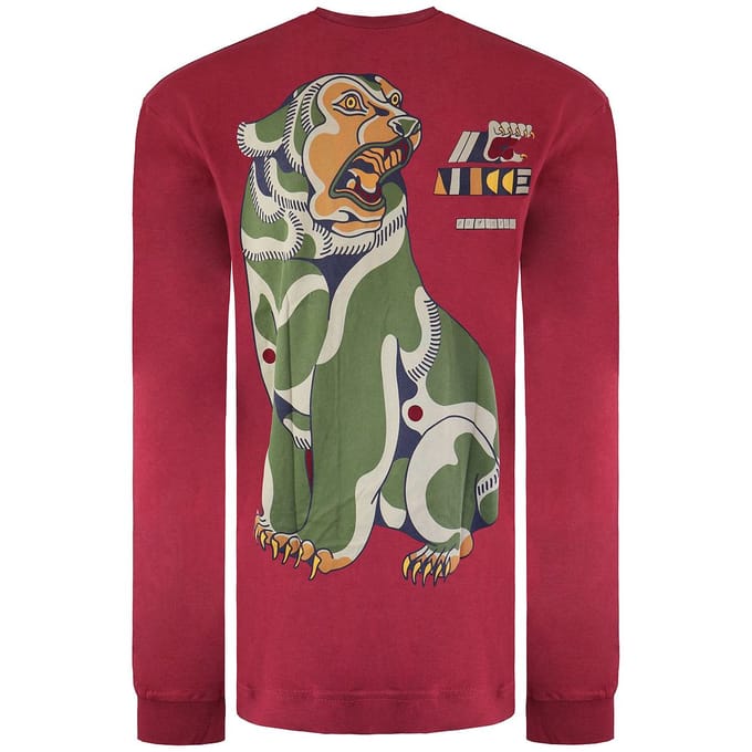Nicce Grizzly Heren Rode Top