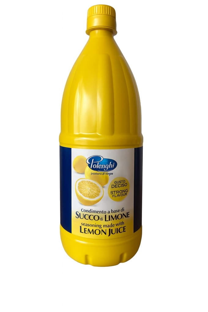 Jus de citron à base de concentré 1l - polenghi