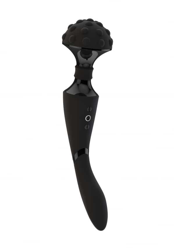 VIVE by Shots - Shiatsu - Bendable Massager Wand - Black