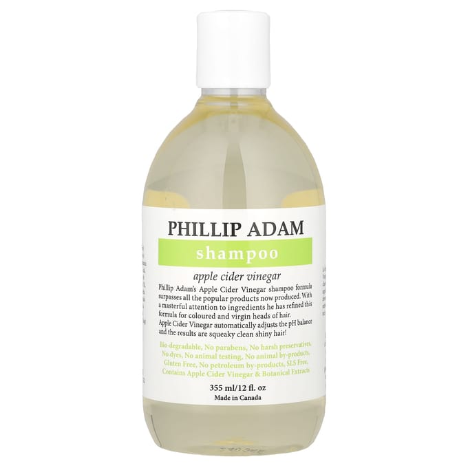 Phillip Adam, Shampoo, Apple Cider Vinegar, 12 fl oz (355 ml) beige