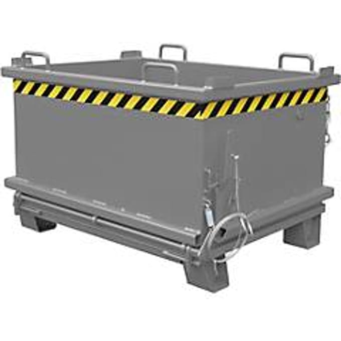 Bodemklepcontainer SB 500, grijs
