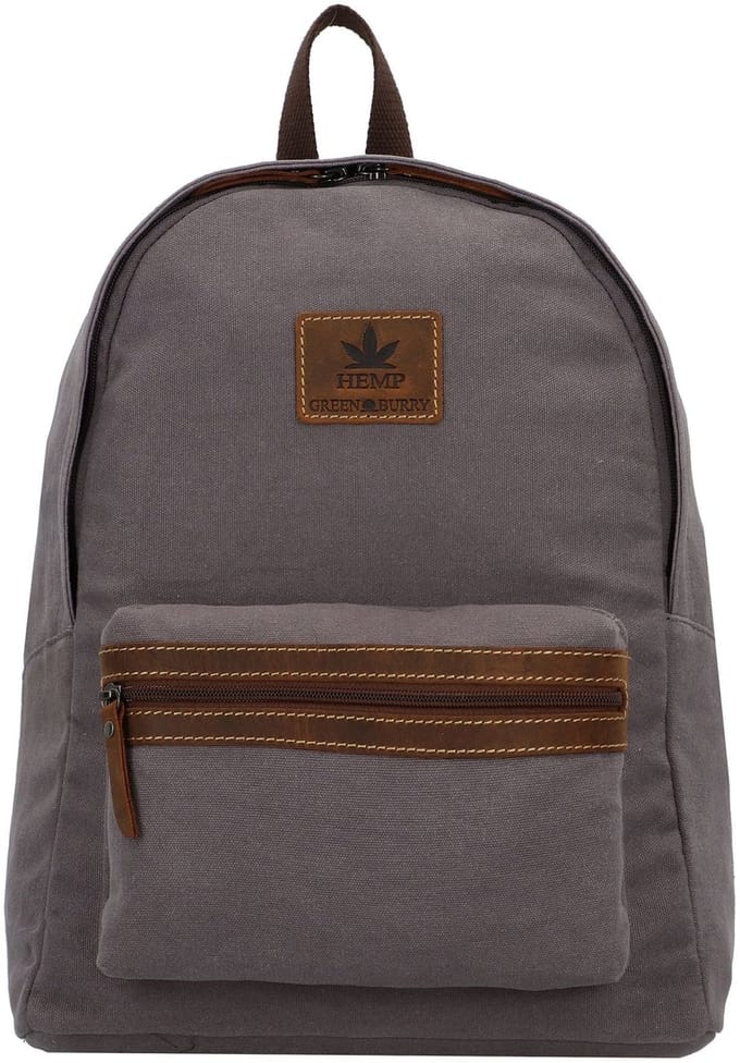 Greenburry Vintage Hennep Rugzak 36 cm - light grey