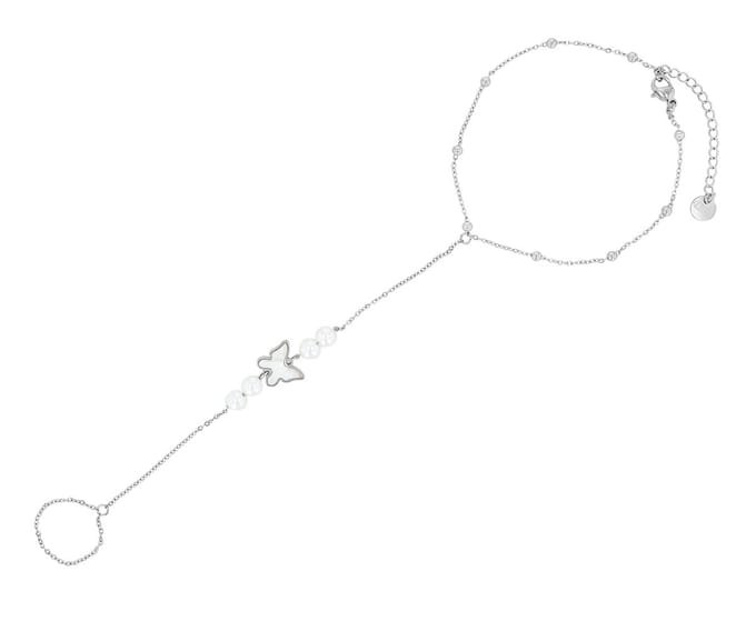 AKZENT Akzent dames enkelsieraden Daisy, duurzaam