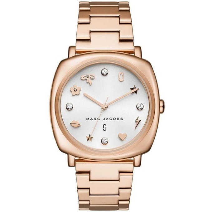 Montre pour femme Marc Jacobs MJ3574 Mandy Quartz 34mm rose vif